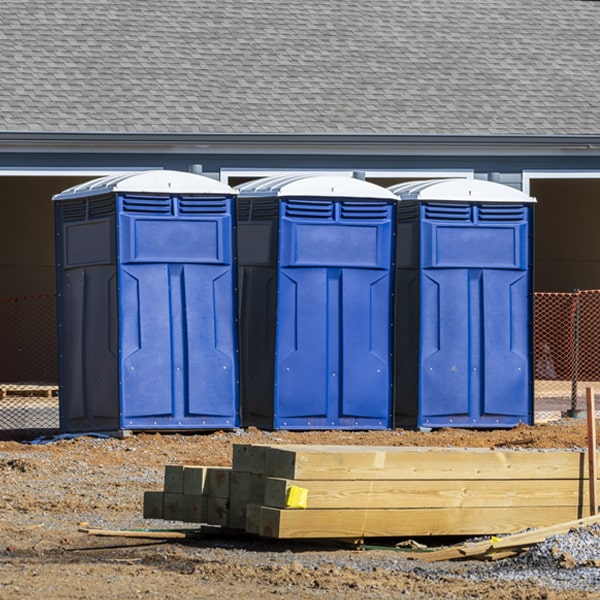 are there any restrictions on what items can be disposed of in the porta potties in Aspermont TX